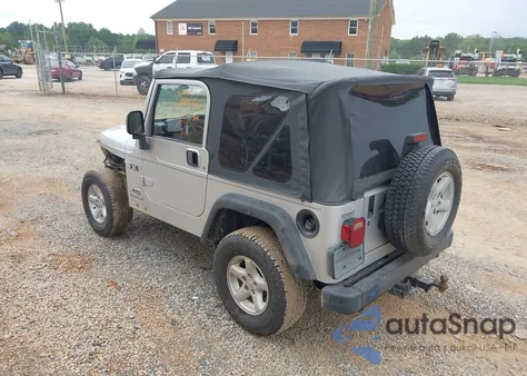 2003 Jeep Wrangler X from USA, damaged, VIN 1J4FA39S83P347529